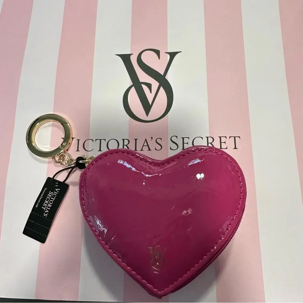 Victoria’s Secert Heart Pouch Keychain